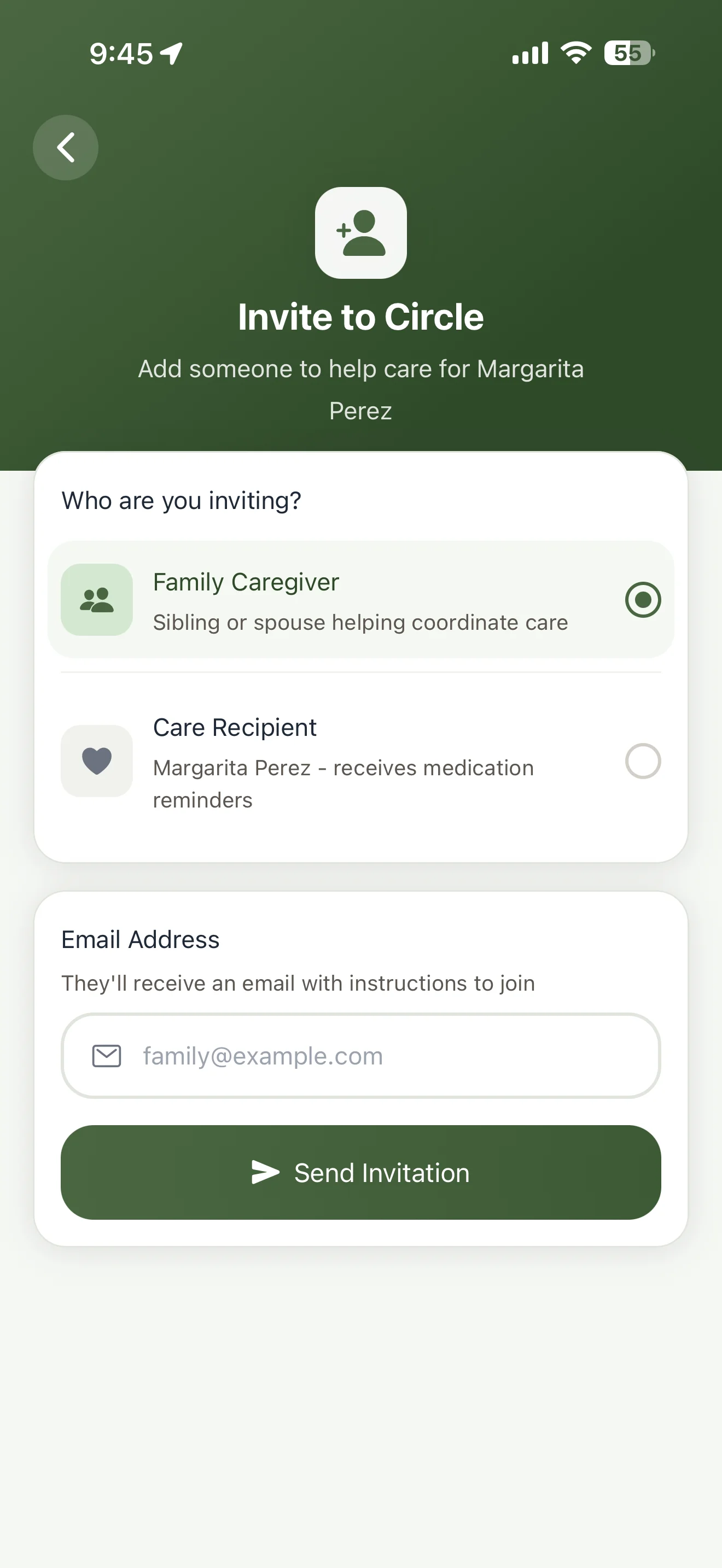 Care Circle screenshot